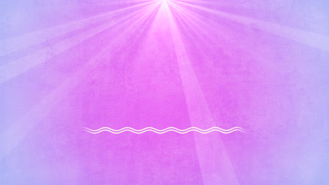 sun rays and sea anchor on purple gradient