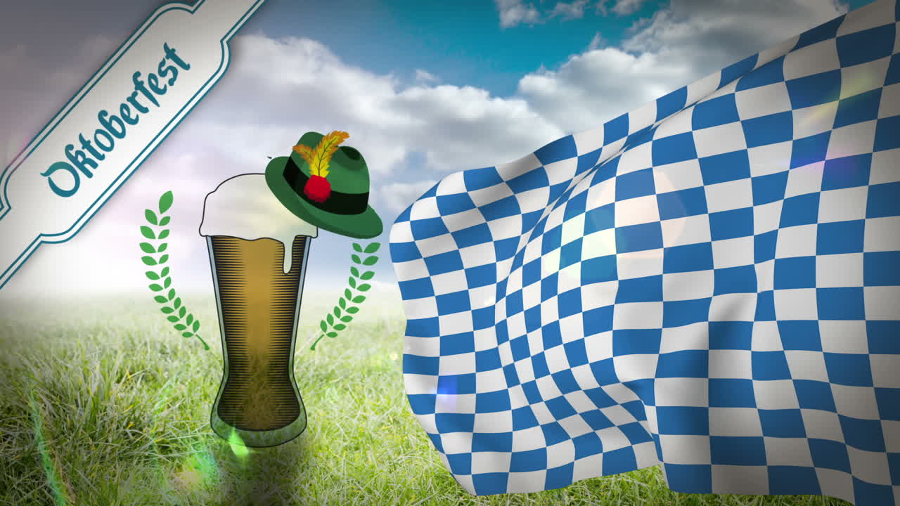 oktoberfest  ⁇ 발을 흔드는 디지털로 생성된