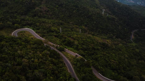 curvy roads lead to the vietnamese highlands based near da lat
