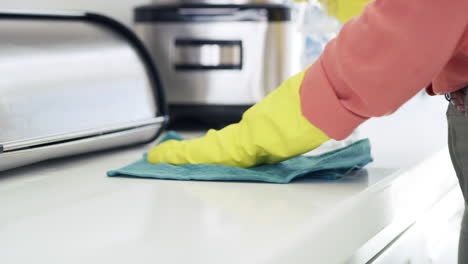 she likes her kitchen sparkling clean