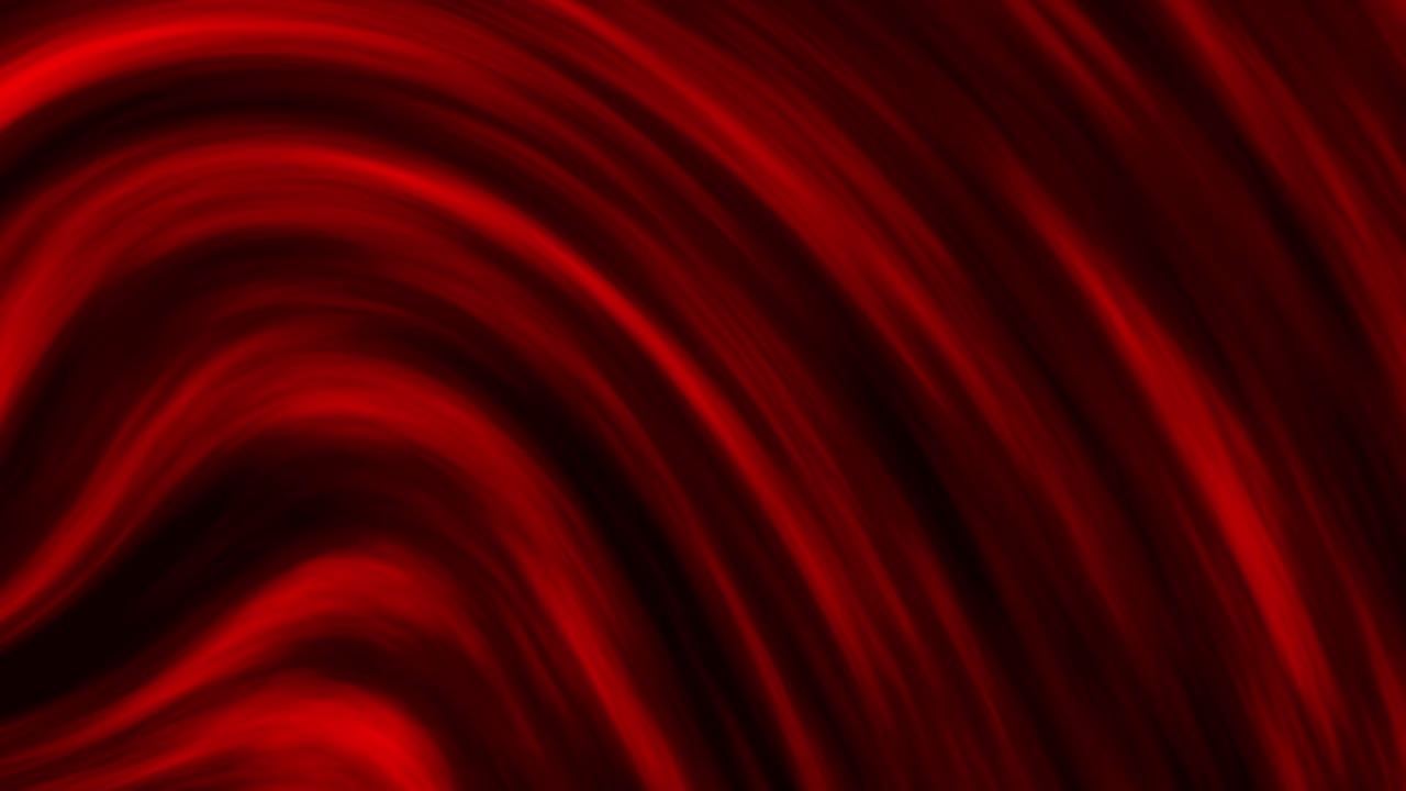animación de ondas de humo en evolución de color rojo oscuro