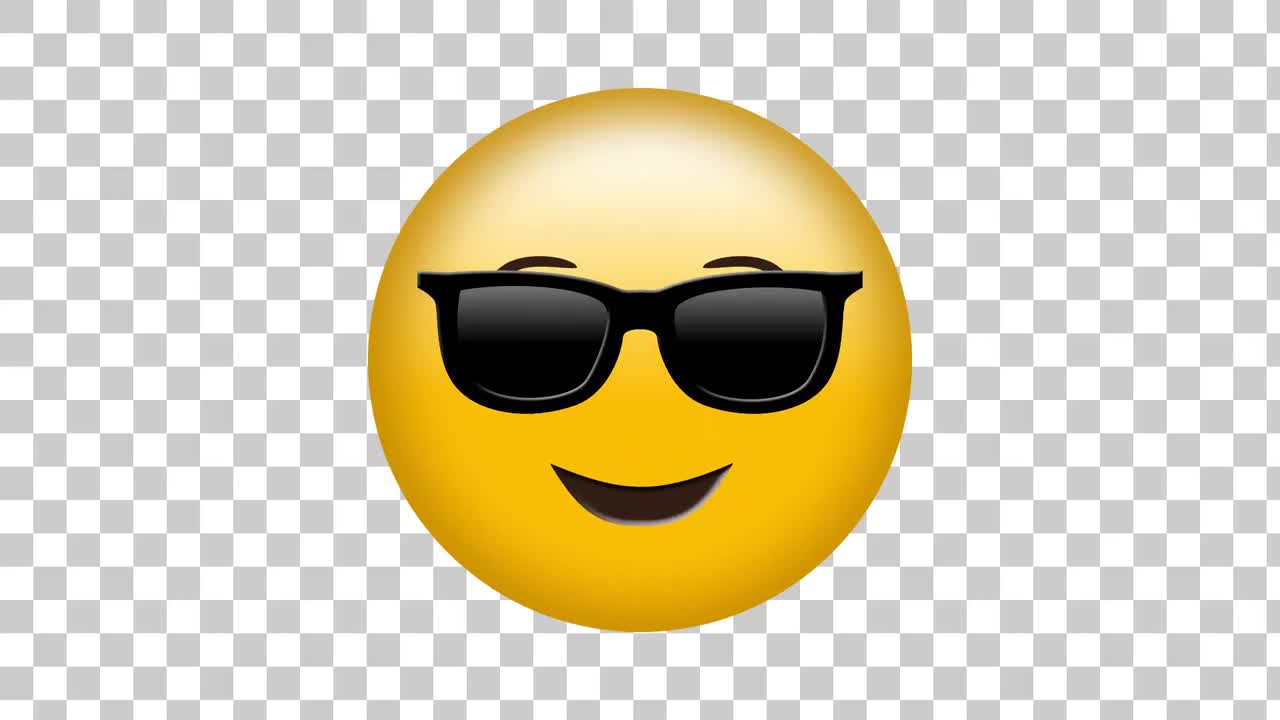 gafas de sol sonrientes