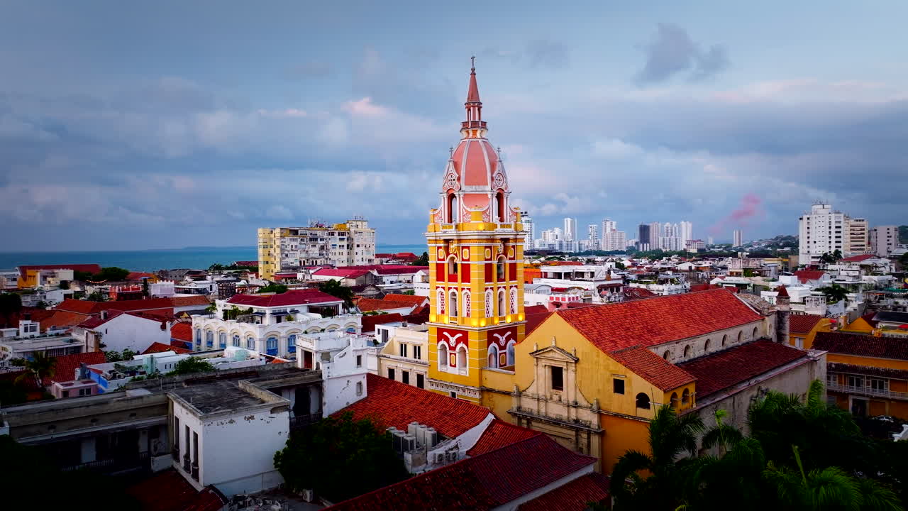 Catedral Basílica Metropolitana de Santa Catarina de Alexandria em Cartagena.