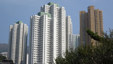 high rise building apartment exterior during the day