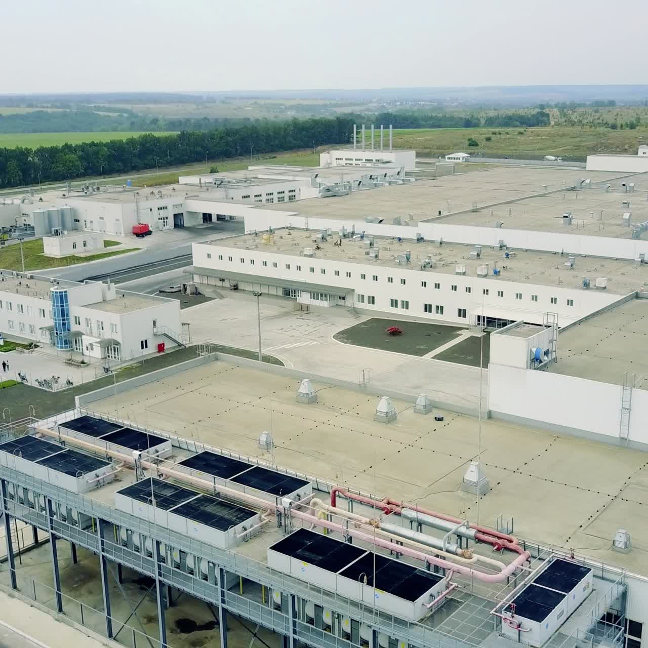 edificio industrial moderno