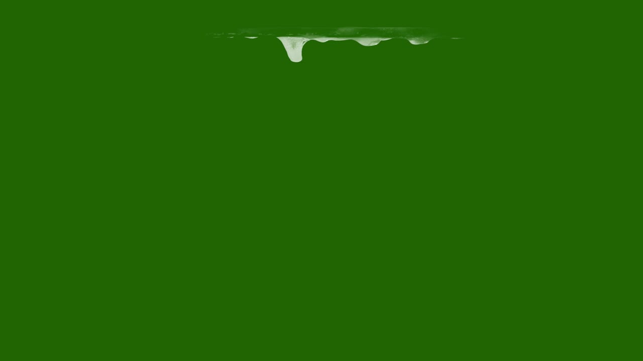 진이 흘러내리는 것