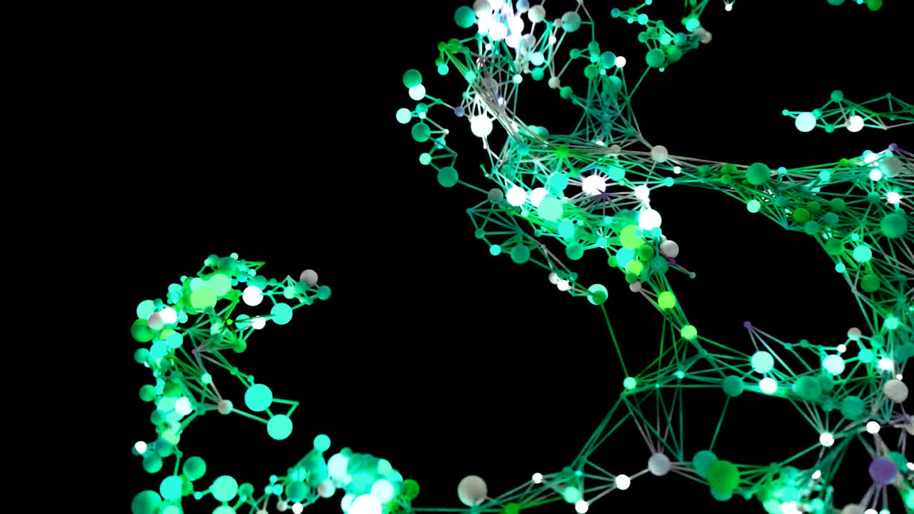 분자 네트워크 성장