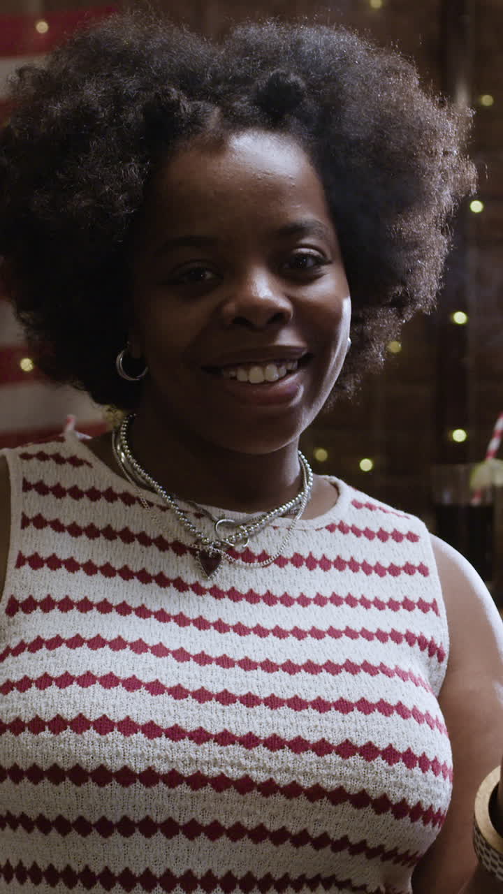 Woman Celebrating with Sparkler