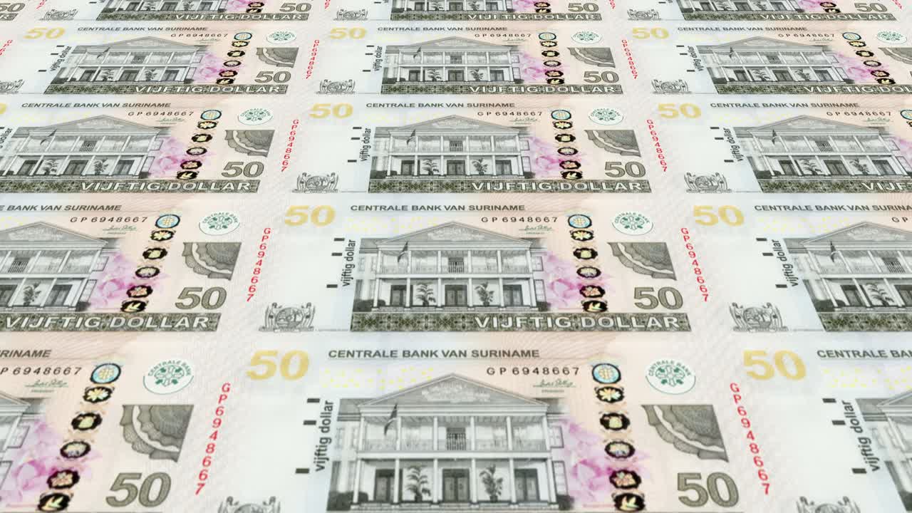 수리남의 50달러 지폐, 현금, 루프