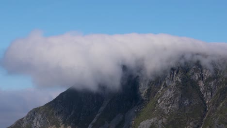 Lofoten-is-an-archipelago-in-the-county-of-Nordland,-Norway.