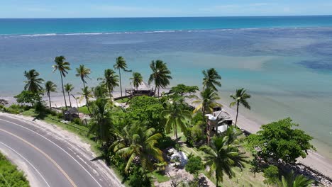 Küstenstraße-In-Portoseguro,-Bahia,-Brasilien