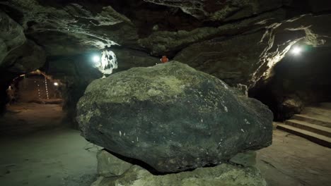 great dungeon with stones dark cave great dungeon with stones dark cave