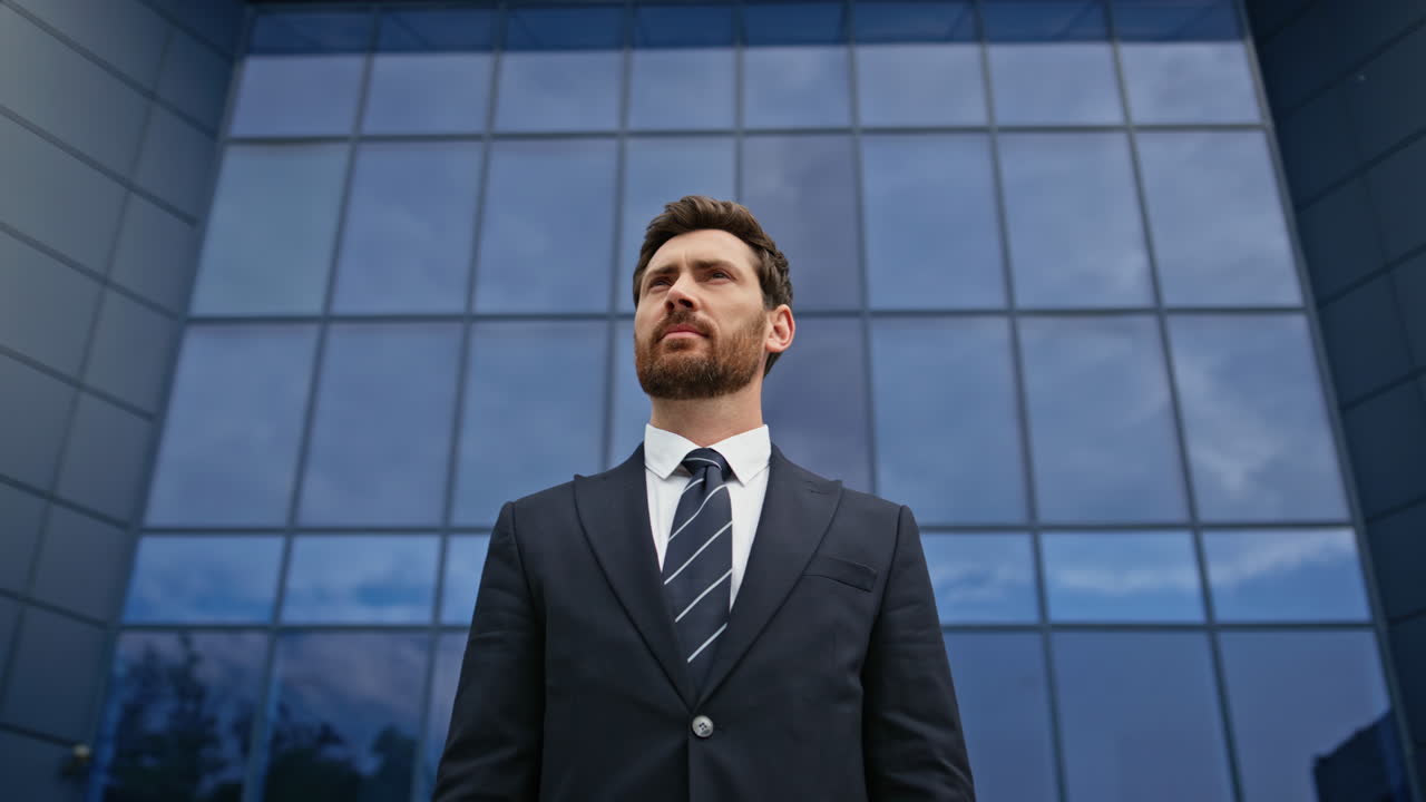 Professional Businessman in Suit