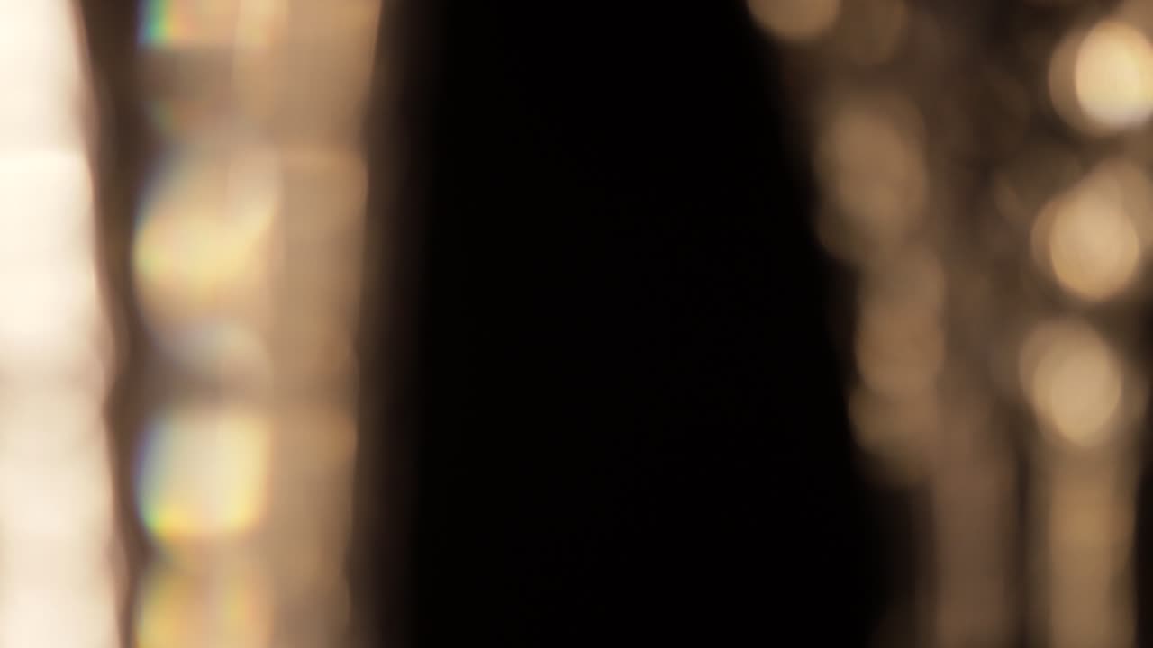 추상적인 유리 빛 반사