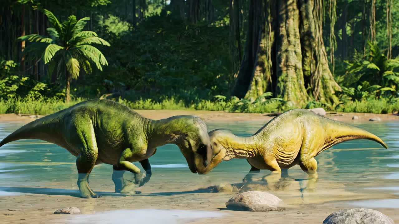 Gallimimus Dinosaurs in Jurassic World Evolution 2