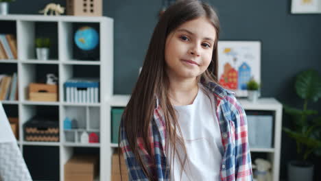 girl in a playroom