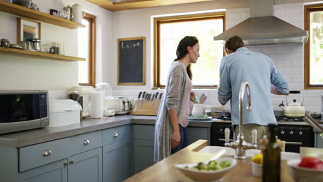 filling up the kitchen with love