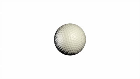 a white golf ball