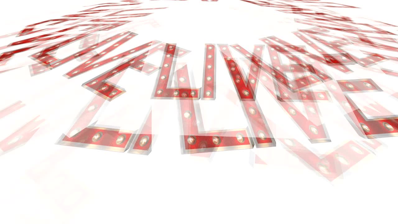 전구와 함께 떠다니는 캐릭터의 디지털 애니메이션