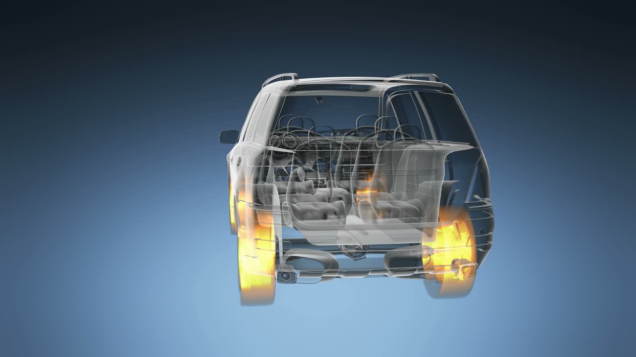 자동차 루프 회전