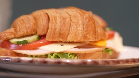 croissant sandwich