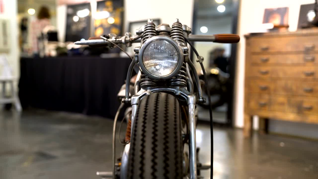 빈티지 모터사이클 빈티지 스타일