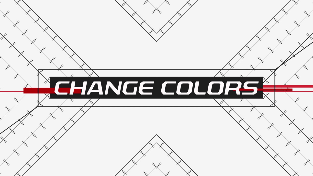 Templat Judul Motion Graphics UI Teknologi Modern