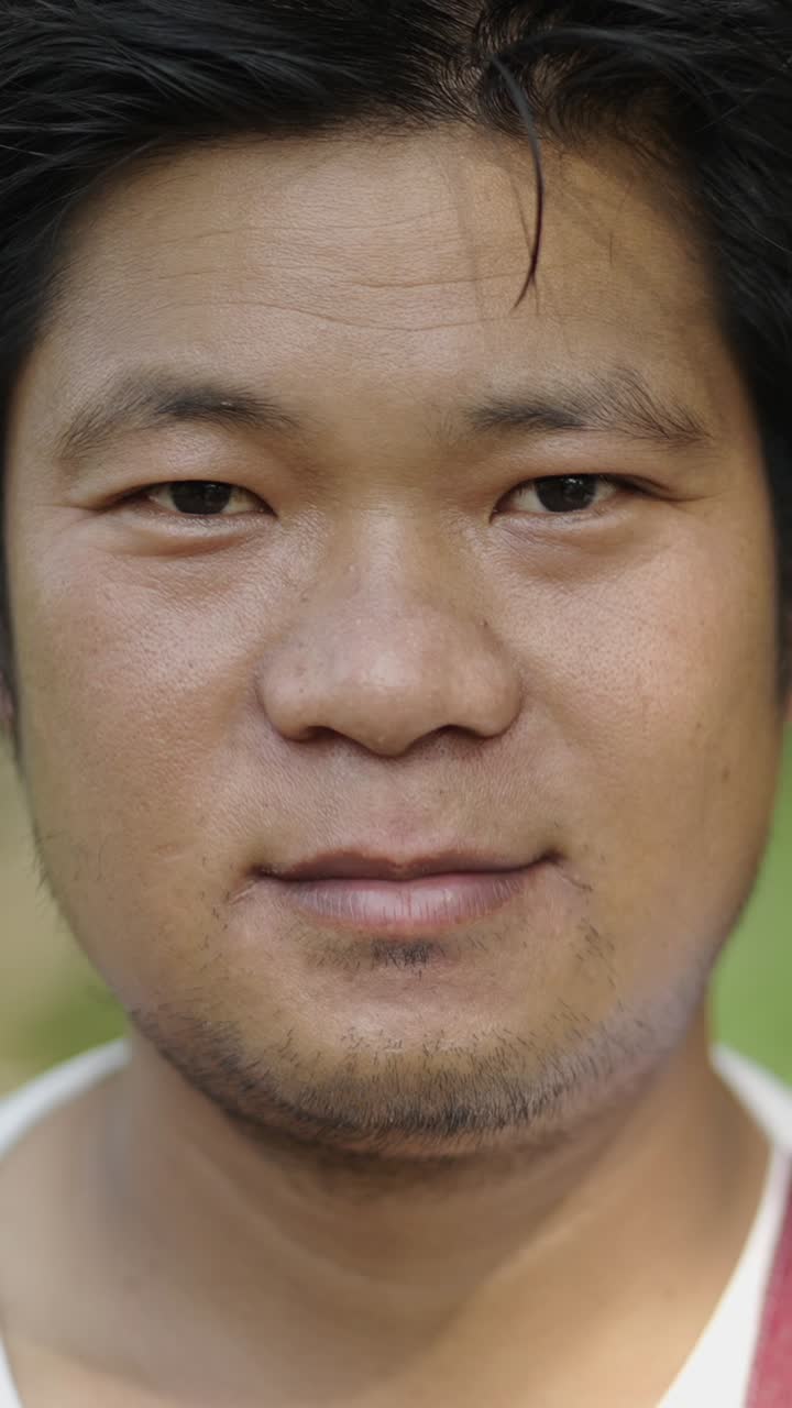 아시아 남자의 초상