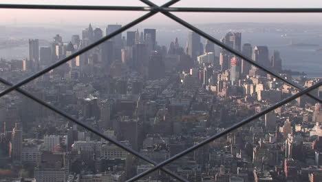 new york city from a very high angle