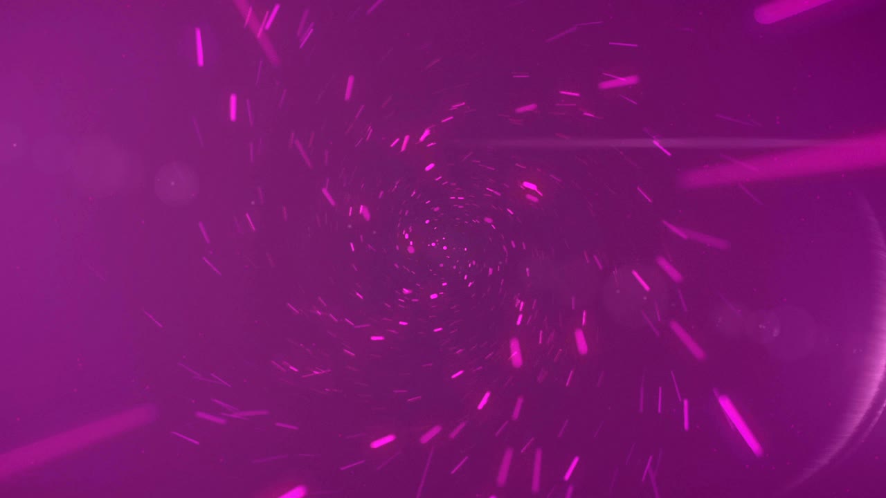 Spark Shape Seamless Looped Tunnel Zoom Romantic Background