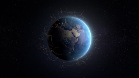 conectividad de la red global