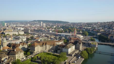 toma de drones de zurich, suiza - horario de verano