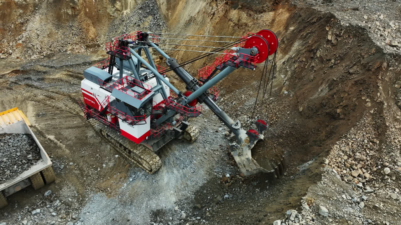 operación de minería a cielo abierto