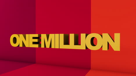 Eine-Mit-Cinema-4D-Gerenderte-Vollbild-3D-Grafik-Mit-3D-Text-„One-Million“-Und-Point-of-View-Bewegung