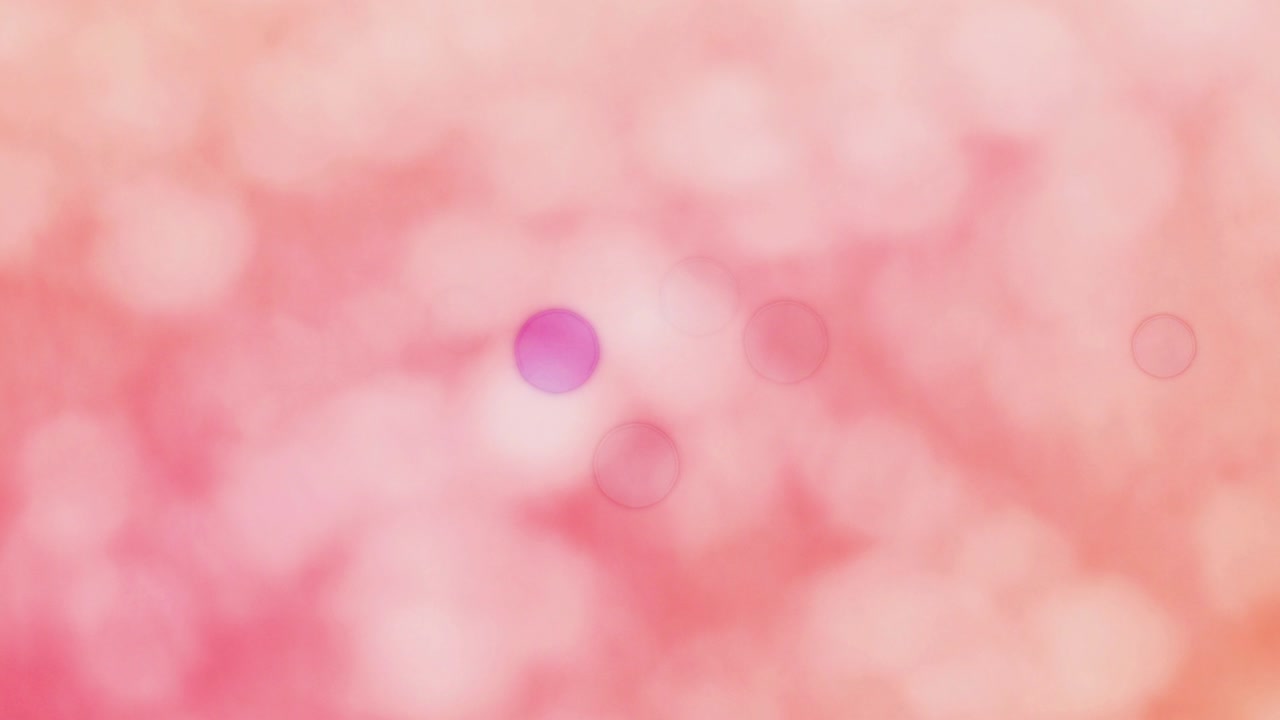 Pink background and moving pink bokeh image