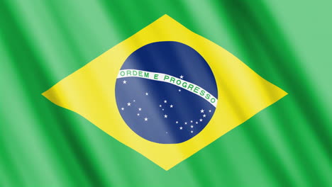 Flagge-Des-Landes-Brasilien-Weht-Im-Wind