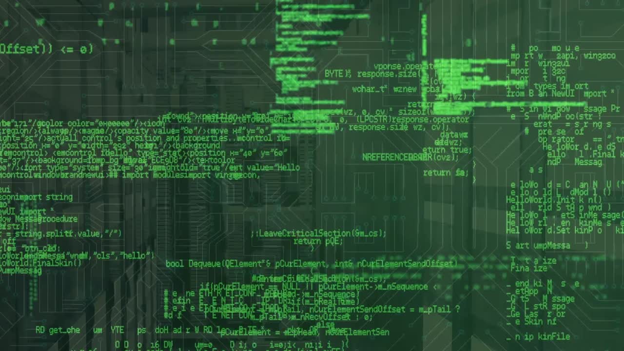 Animation of data processing over servers