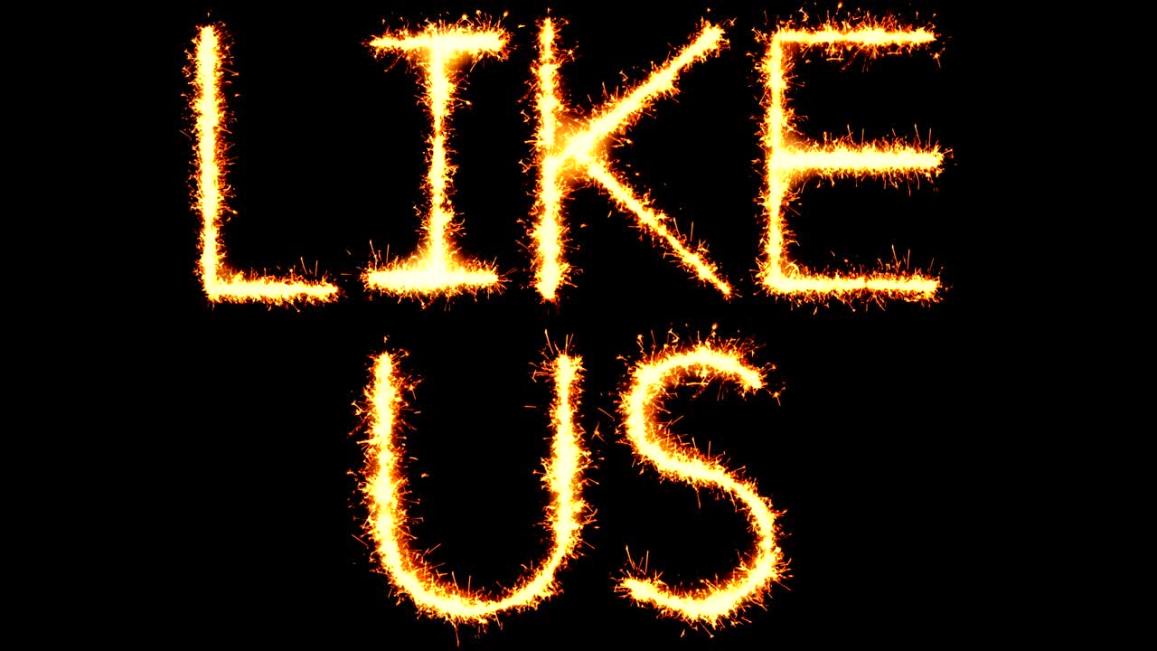 미국 텍스트 스파클러 글리터 스파크 불꽃놀이 루프 애니메이션