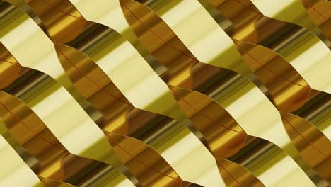 stripes moving in waves. looped seamless animation
