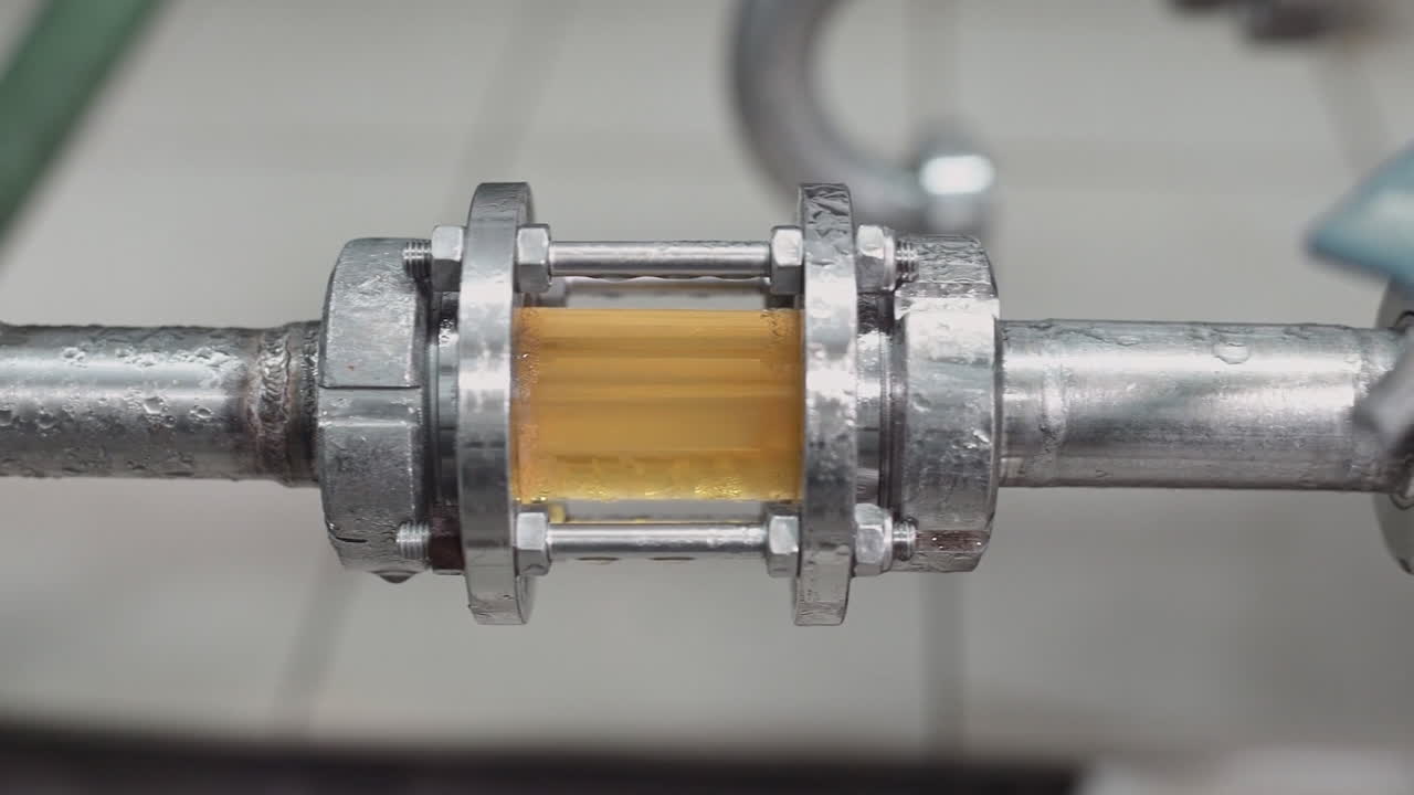 비어 파이프와 시트 글래스