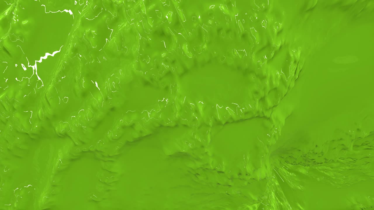 추상적인 녹색 액체 질감