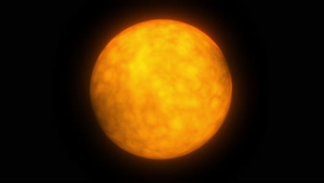 sun orb close up with glow alpha channel vfx asset