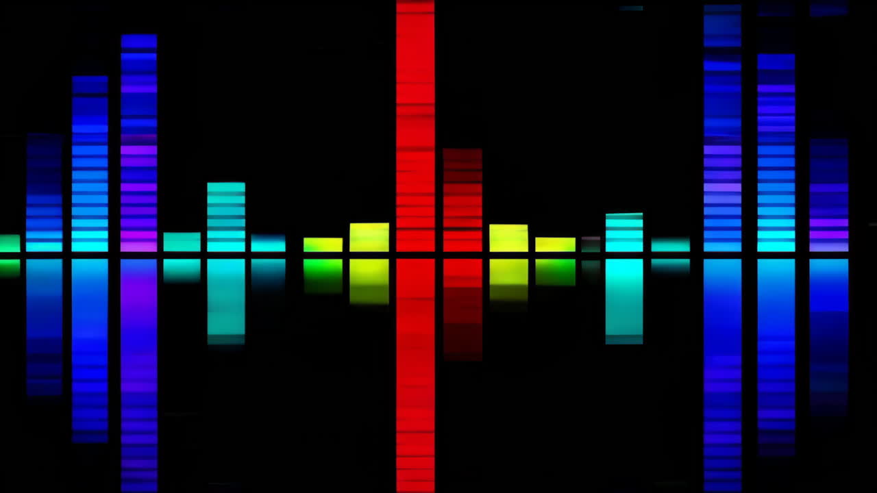 Dynamic Audio Equalizer Visualization