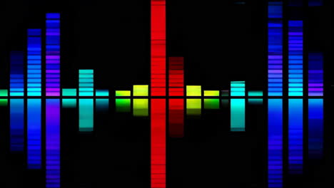dynamic audio equalizer visualization