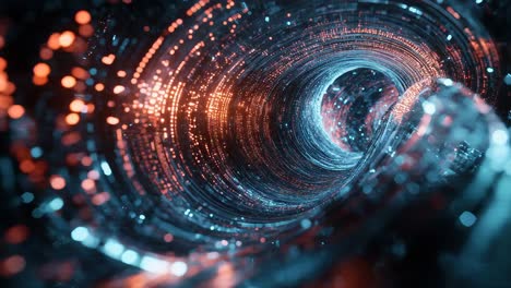 vórtice de túnel abstracto