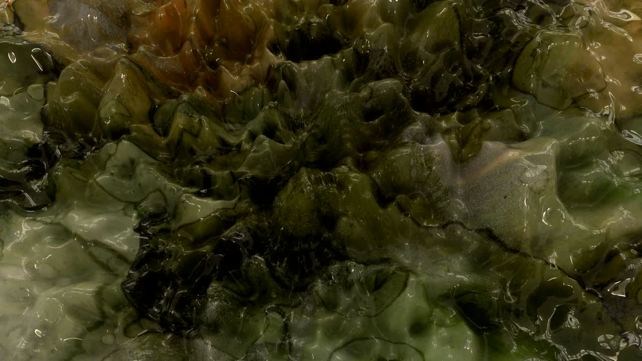 el fondo de gelatina abstracto de 4k.