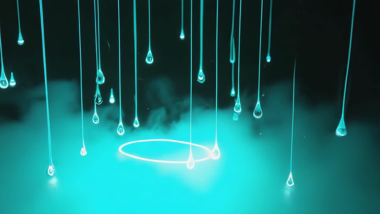 추상적인 물방울