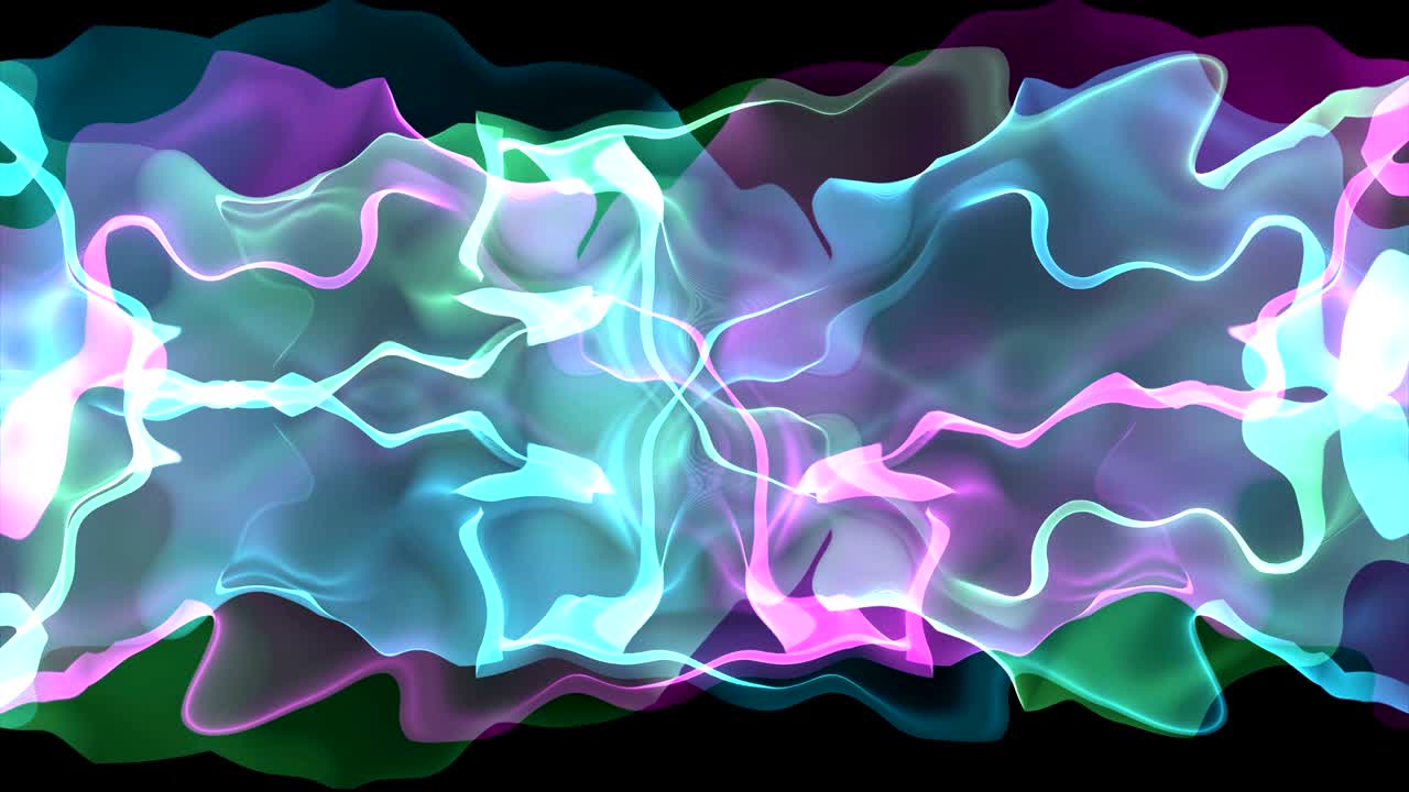 digital turbulent paint splash smoke cloud blue pink soft abstract background - new unique quality colorful joyful motion dynamic video footage
