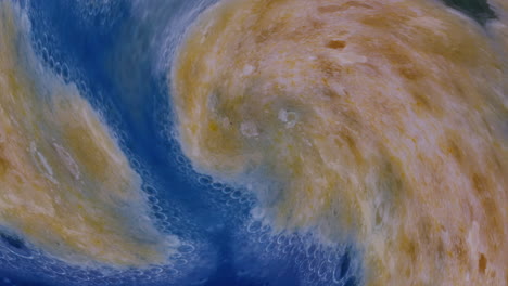 abstract swirls of color