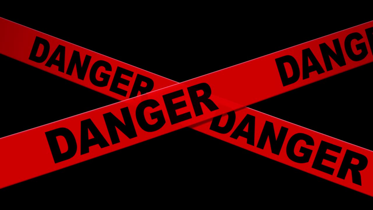 위험 테이프 x 알파 매트 애니메이션